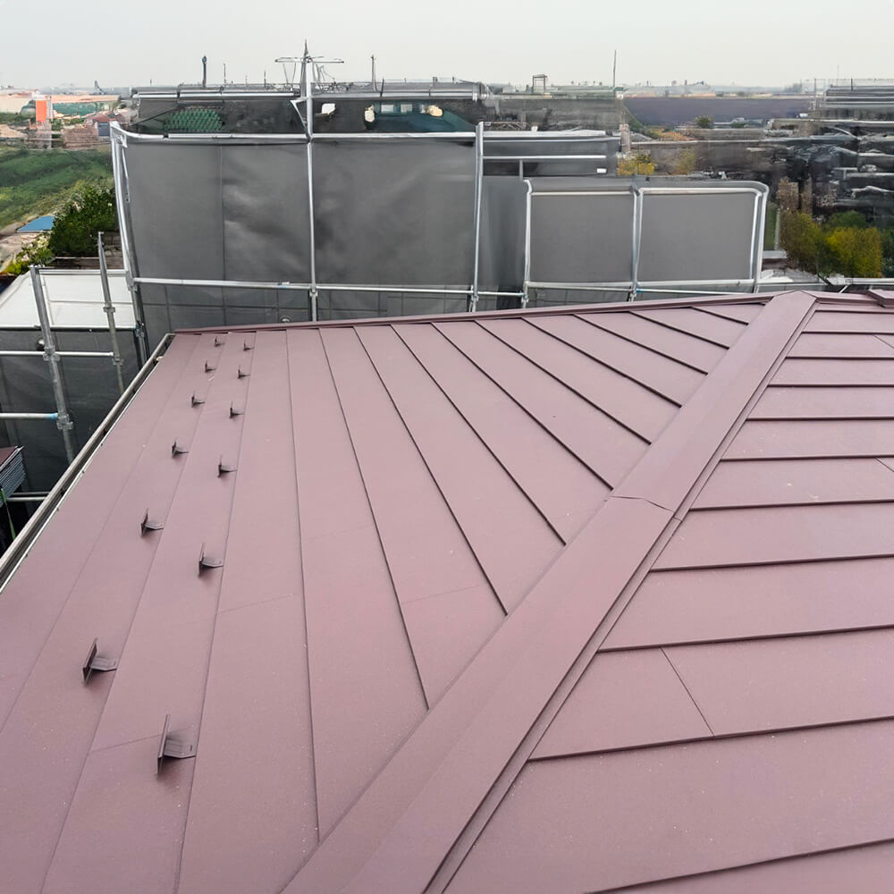 ガルバリウム鋼板系屋根材